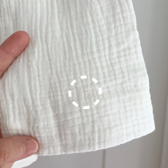 NWT L*Space L SPACE Double Breasted Bianca Blazer White Cream Size 6 - Picture 7 of 7